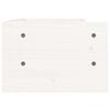 vidaXL Monitor Stand White 50x24x16 cm Solid Wood Pine