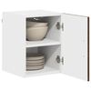 vidaXL Kitchen Cabinet with Storage Kalmar Brown Oak 30 x 31 x 40 cm