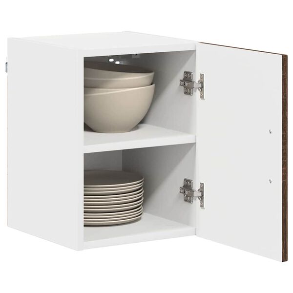 vidaXL Kitchen Cabinet with Storage Kalmar Brown Oak 30 x 31 x 40 cm
