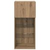 vidaXL Wall-mounted TV Cabinet Artisan Oak 40.5 x 30 x 90 cm