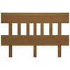 vidaXL Bed Headboard Honey Brown 138.5x3x81 cm Solid Wood Pine