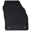 vidaXL Car Mat 4 pcs Black VW T-CROSS TPE
