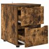 vidaXL Storage Cabinet Smoked Oak 40 x 48 x 57 cm Engineered Wood