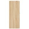 vidaXL Wall Mounted Cabinets 2 pcs Sonoma Oak Engineered Wood