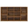 vidaXL Shoe Bench Old Wood 103 x 30 x 54.5 cm Engineered Wood