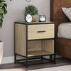 vidaXL Bedside Cabinets 2 pcs Sonoma Oak 40x31x50 cm Engineered Wood
