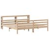 vidaXL Bed Frame without Mattress 200x200 cm Solid Wood Pine