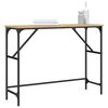 vidaXL Console Table Sonoma Oak 100x32x75 cm Engineered Wood