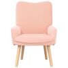 vidaXL Relaxing Chair Pink 63 x 67 x 94 cm Fabric