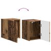 vidaXL TV Cabinet Set Wall-mounted 4 pcs Old Wood Engineered Wood