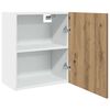 vidaXL Hanging Cabinet Lyon Artisan Oak 50x31x60 cm Engineered Wood
