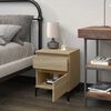 vidaXL Bedside Cabinet Sonoma Oak 40x35x50 cm