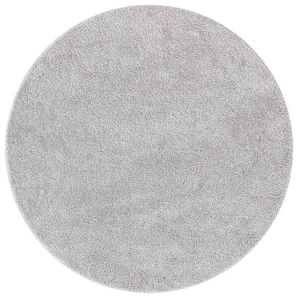 vidaXL Anti-slip Shaggy Rug Grey 160 x 160 cm PP