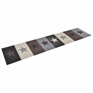 vidaXL Kitchen Carpet | Multicolour | Polyamide, Latex | 300 x 60 cm