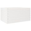 vidaXL Garden Planter White 90x60x46 cm Solid Wood Pine