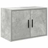 vidaXL Garage Cabinets 2 pcs Concrete Grey Engineered Wood