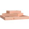 vidaXL Planter 83x83x27 cm Solid Wood Douglas