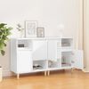 vidaXL Sideboards 2 pcs White 60x35x70 cm Engineered Wood
