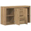 vidaXL Sideboard Artisan Oak 120 x 36 x 69 cm Engineered Wood