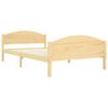 vidaXL Bed Frame without Mattress Solid Pine Wood 120x200cm