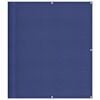vidaXL Balcony Screen Blue 120x1000 cm 100% Polyester Oxford