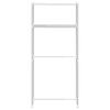 vidaXL Washing Machine Shelf White 70 x 27 x 136 cm Aluminium