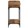 vidaXL Console Table Old wood 75 x 34.5 x 75 cm Engineered wood