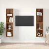 vidaXL TV Cabinet Set 4 pcs Old Wood 37 x 37 x 72 cm Engineered Wood