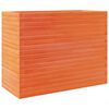 vidaXL Garden Planter Wax Brown 90x40x68.5 cm Solid Wood Pine