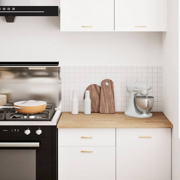 vidaXL Kitchen Worktop 100x63.5x2.7 cm Solid Wood Oak Rectangular