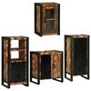vidaXL Bathroom Furniture Set 4 pcs Multicolour Solid Reclaimed Wood