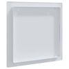 vidaXL Access Panels 2 pcs White 20 x 20 cm ABS Plastic