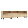 vidaXL TV Cabinet Sonoma Oak 150x30x44,5 cm Engineered Wood