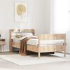 vidaXL Bed Frame without Mattress 90x200 cm Solid Wood Pine