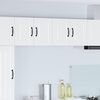 vidaXL Kitchen Cabinet with Door White 60 x 31 x 40 cm Engineered Wood