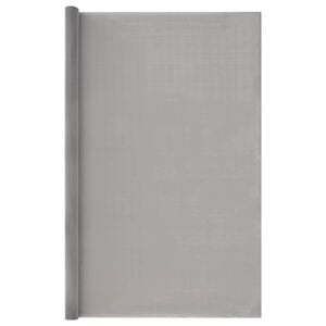 vidaXL Mesh Screen 120 x 2000 cm 120 Mesh Stainless Steel 201 Silver