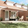 vidaXL Retractable Awning Manual Multicolour 450 x 300 cm