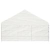 vidaXL Gazebo with Roof White 4.46x5.88x3.75 m Polyethylene