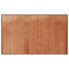 vidaXL Rug Rectangular Brown60x100 cm Bamboo