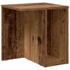 vidaXL End Table 2 pcs Old Wood 37 x 32 x 40 cm Engineered Wood