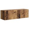 vidaXL TV Wall Cabinet Set Wall-mounted 6 pcs Old Wood