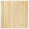 vidaXL Rug Square Light Natural100x100 cm Bamboo