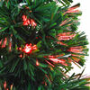 vidaXL Artificial Christmas Tree Fibre Optic 64 cm Green