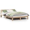 vidaXL Bed Frame without Mattress 140x200 cm Solid Wood Pine