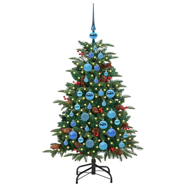 vidaXL Artificial Christmas Tree with 150 LEDs with Stand Green 120 cm