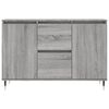 vidaXL Sideboard Grey Sonoma 101.5x35x70 cm Engineered Wood