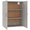 vidaXL Hanging Cabinet Concrete Grey 69,5x34x90 cm Engineered Wood