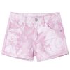 vidaXL Kids'Shorts Pink 128