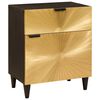 vidaXL Bedside Table with Drawer 50 x 33 x 60 cm Solid Mango Wood