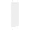 vidaXL Pleated Blind White 40x100 cm Fabric Width 39.4 cm Polyester